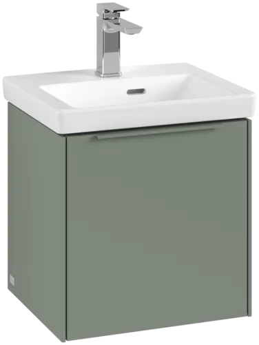 VILLEROY BOCH Subway 3.0 Vanity unit, 1 dveře, 423 x 429 x 378 mm, Soft Green #C58202AF