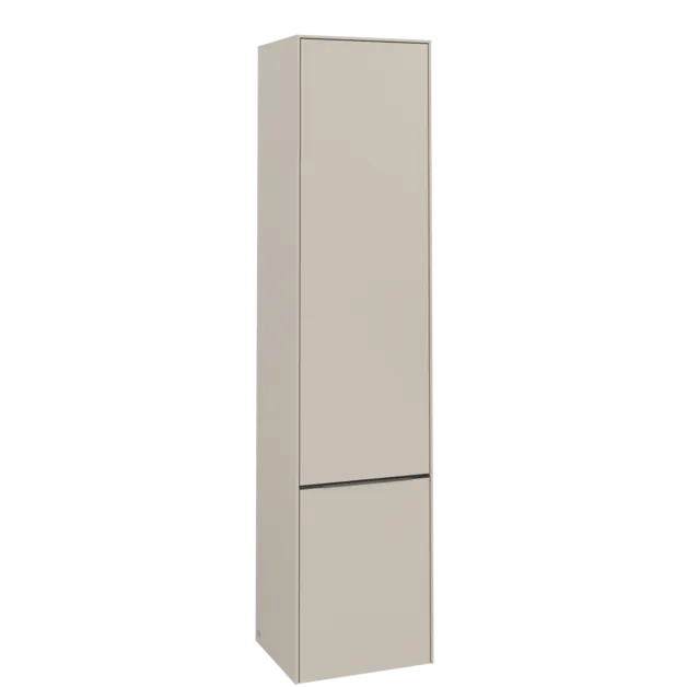 VILLEROY BOCH Subway 3.0 Vysoká skříň, 2 dveře, 400 x 1710 x 362 mm, Cashmere Grey / Cashmere Grey #C58702VN