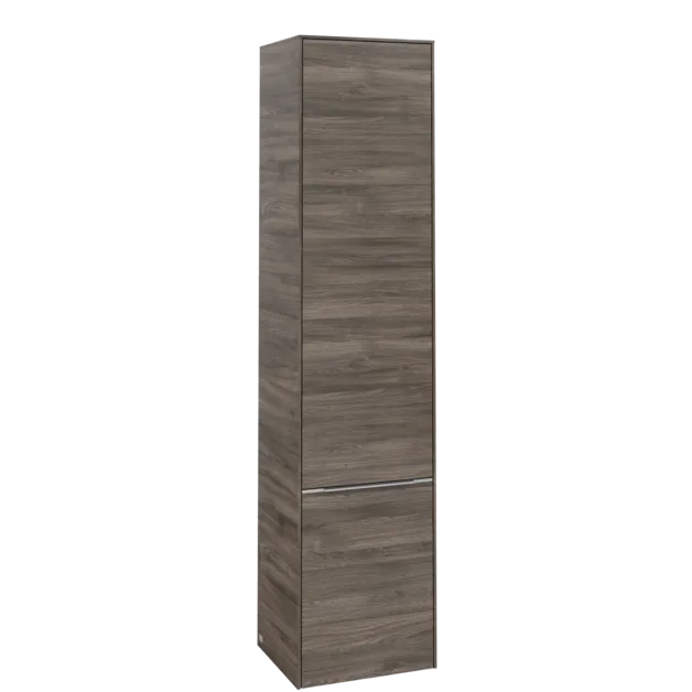VILLEROY BOCH Subway 3.0 Vysoká skříň, 2 dveře, 400 x 1710 x 362 mm, Kamenný dub / Kamenný dub #C58700RK