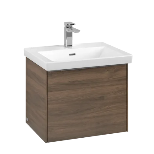 VILLEROY BOCH Subway 3.0 Vanity unit, s osvětlením, 1 zásuvka, 523 x 429 x 448 mm, Arizona Oak #C579L0VH