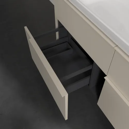 VILLEROY BOCH Subway 3.0 Vanity unit, 4 výsuvy, 1272 x 576 x 478 mm, Cashmere Grey #C60202VN, obrázek 6