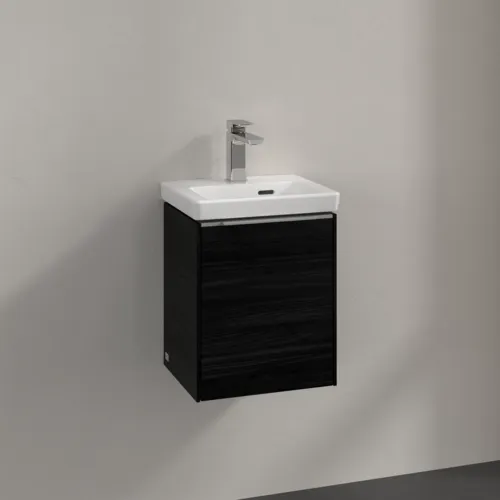 VILLEROY BOCH Subway 3.0 Vanity unit, 1 dveře, 351 x 429 x 309 mm, černý dub #C58400AB, obrázek 2