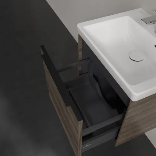 VILLEROY BOCH Subway 3.0 Vanity unit, 1 zásuvka, 473 x 429 x 408 mm, Stone Oak #C58001RK, obrázek 6