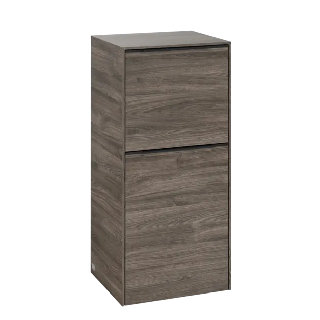 VILLEROY BOCH Boční skříňka Subway 3.0, 1 zásuvka, 1 dvířka, 400 x 860 x 362 mm, Kamenný dub / Kamenný dub #C59501RK