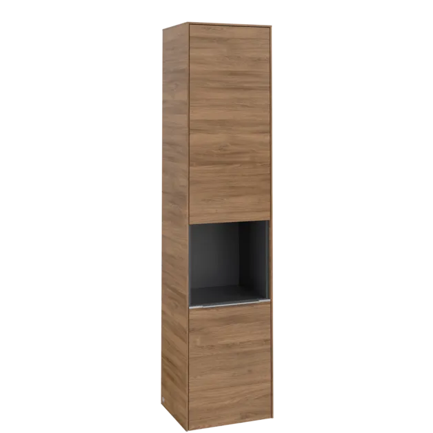 VILLEROY BOCH Vysoká skříňka Subway 3.0, 2 dveře, 400 x 1710 x 362 mm, dub Kansas / dub Kansas #C58800RH