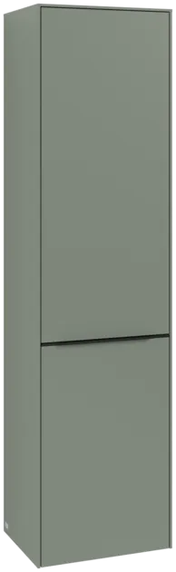 VILLEROY BOCH Spížní skříň Subway 3.0, 1 dveře, 1 výklop na prádlo, 450 x 1710 x 362 mm, jemně zelená #C59201AF