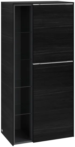 VILLEROY BOCH Středová skříňka Subway 3.0, 2 dveře, 574 x 1200 x 362 mm, černý dub #C59900AB