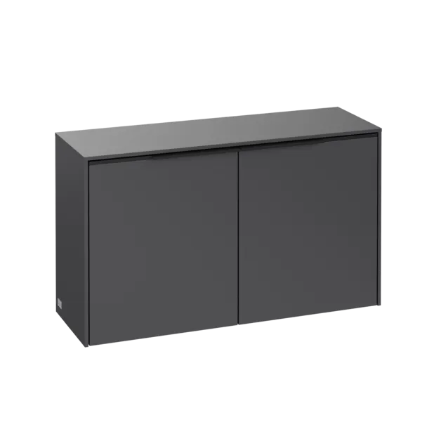 VILLEROY BOCH Příborník Subway 3.0, 2 dveře, 728 x 423 x 256 mm, Grafit / Grafit #C60001VR