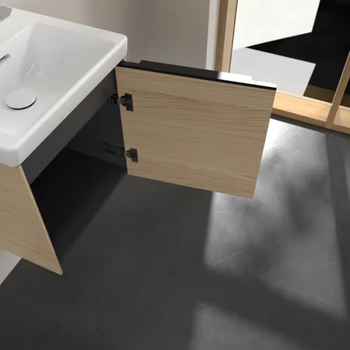 VILLEROY BOCH Subway 3.0 toaletní skříňka, 1 dvířka, 423 x 429 x 378 mm, severský dub #C58201VJ, obrázek 6