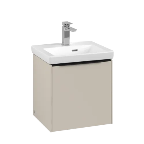 VILLEROY BOCH Subway 3.0 Vanity unit, 1 dveře, 423 x 429 x 378 mm, Cashmere Grey #C58201VN