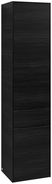 VILLEROY BOCH Spížní skříňka Subway 3.0, 2 dveře, 1 zásuvka, 400 x 1710 x 362 mm, černý dub #C59101AB