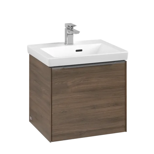 VILLEROY BOCH Subway 3.0 Vanity unit, s osvětlením, 1 zásuvka, 473 x 429 x 408 mm, Arizona Oak #C580L0VH