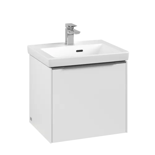 VILLEROY BOCH Subway 3.0 Vanity unit, s osvětlením, 1 zásuvka, 473 x 429 x 408 mm, čistě bílá #C580L0VF