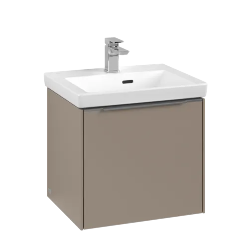 VILLEROY BOCH Subway 3.0 Vanity unit, s osvětlením, 1 zásuvka, 473 x 429 x 408 mm, taupe #C580L0VM