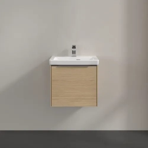VILLEROY BOCH Subway 3.0 Vanity unit, s osvětlením, 1 zásuvka, 473 x 429 x 408 mm, dub severský #C580L0VJ, obrázek 3