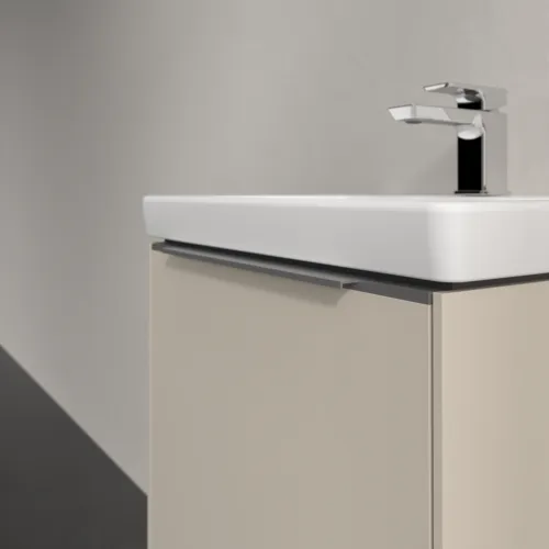 VILLEROY BOCH Subway 3.0 Vanity unit, s osvětlením, 1 zásuvka, 473 x 429 x 408 mm, Cashmere Grey #C580L0VN, obrázek 6