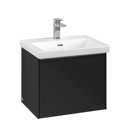 VILLEROY BOCH Subway 3.0 Vanity unit, 1 zásuvka, 523 x 429 x 448 mm, Volcano Black #C57900VL