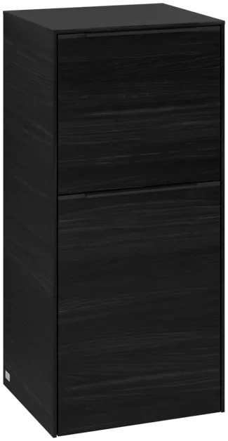 VILLEROY BOCH Boční skříňka Subway 3.0, 1 zásuvka, 1 dvířka, 400 x 860 x 362 mm, černý dub #C59401AB
