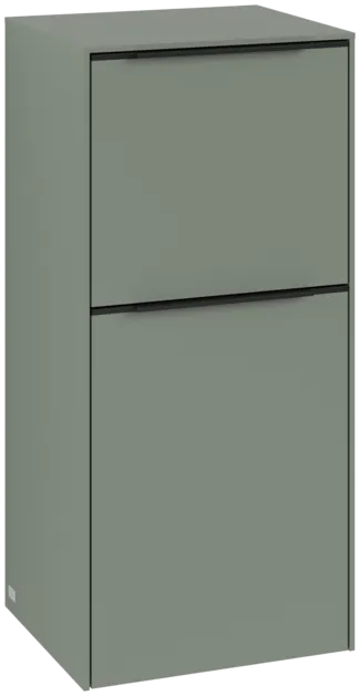 VILLEROY BOCH Boční skříňka Subway 3.0, 1 zásuvka, 1 dvířka, 400 x 860 x 362 mm, Soft Green #C59401AF