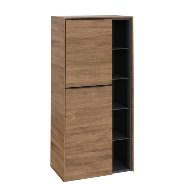 VILLEROY BOCH Středová skříňka Subway 3.0, 2 dveře, 574 x 1200 x 362 mm, dub Kansas / dub Kansas #C59801RH