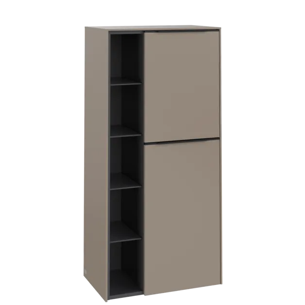 VILLEROY BOCH Středová skříňka Subway 3.0, 2 dveře, 574 x 1200 x 362 mm, taupe / taupe #C59901VM