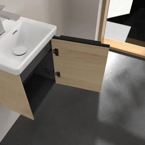 VILLEROY BOCH Subway 3.0 toaletní skříňka, 1 dvířka, 351 x 429 x 309 mm, severský dub #C58401VJ, obrázek 6