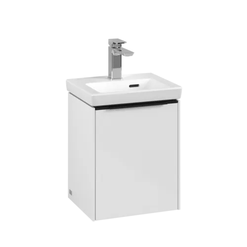 VILLEROY BOCH Subway 3.0 Vanity unit, 1 dvířka, 351 x 429 x 309 mm, Brilliant White #C58401VE