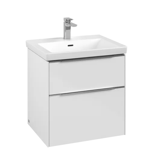 VILLEROY BOCH Subway 3.0 Vanity unit, 2 výsuvy, 572 x 576 x 478 mm, Brilliant White #C57800VE