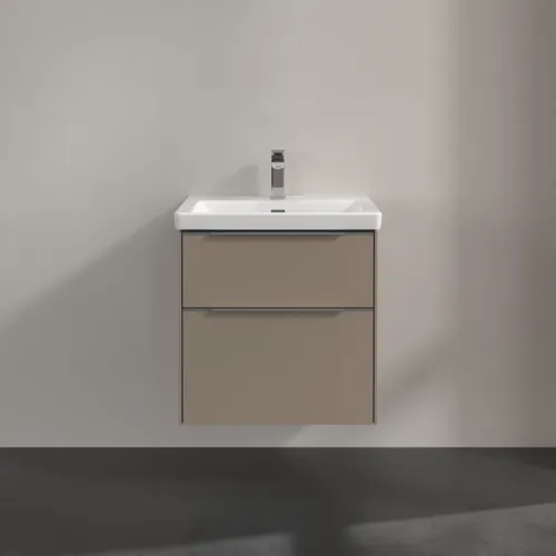 VILLEROY BOCH Subway 3.0 Vanity unit, 2 výsuvy, 572 x 576 x 478 mm, taupe #C57800VM, obrázek 3