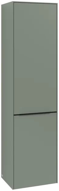 VILLEROY BOCH Spížní skříň Subway 3.0, 1 dveře, 1 výklop na prádlo, 450 x 1710 x 362 mm, jemně zelená #C59301AF