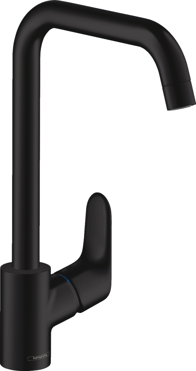 HANSGROHE Focus M41 Páková kuchyňská baterie 260, 1jet #31820670 - matná černá