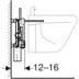 Obrázek GEBERIT Kombifix montážní prvek pro bidet, univerzální 457.530.00.1
