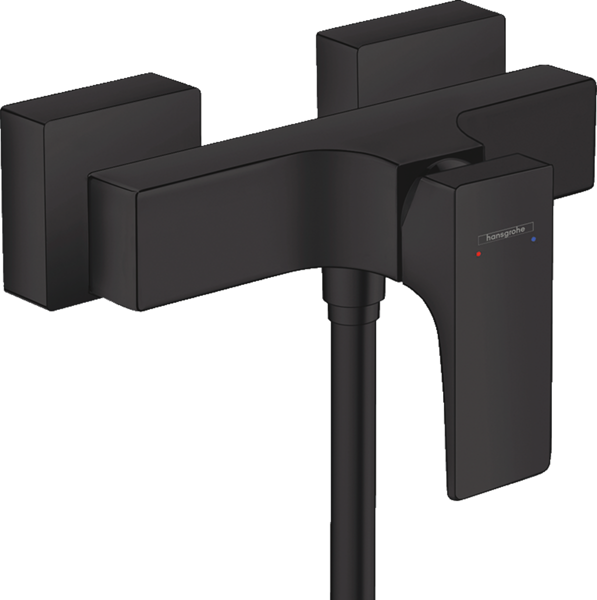 HANSGROHE Metropol Páková sprchová baterie na stěnu s páčkovou rukojetí #32560670 - matná černá