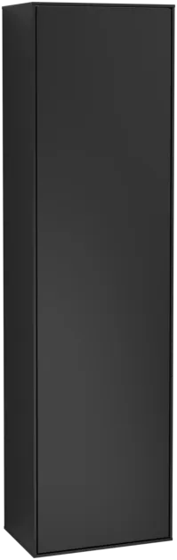 VILLEROY BOCH Vysoká skříň Finion, 1 dveře, 418 x 1516 x 270 mm, černý matný lak #F49000PD