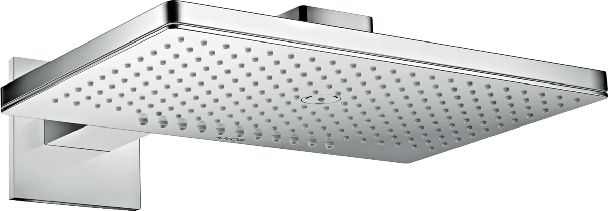 HANSGROHE Sprchová hlavice AXOR ShowerSolutions 460/300 2jet se sprchovým ramenem a čtvercovou rozetou #35280000 - chrom