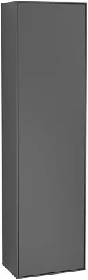 VILLEROY BOCH Vysoká skříň Finion, 1 dveře, 418 x 1516 x 270 mm, hedvábně šedý matný lak #F49000HJ