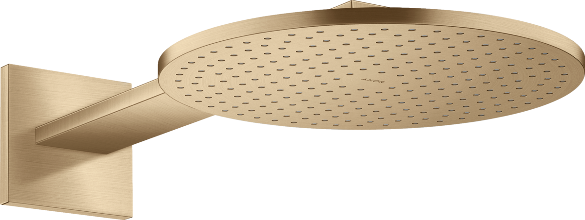 HANSGROHE AXOR ShowerSolutions horní sprcha 300 1jet s ramenem #35300140 - kartáčovaný bronz
