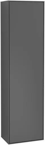 VILLEROY BOCH Vysoká skříň Finion, 1 dveře, 418 x 1516 x 270 mm, antracitový matný lak #F48000GK