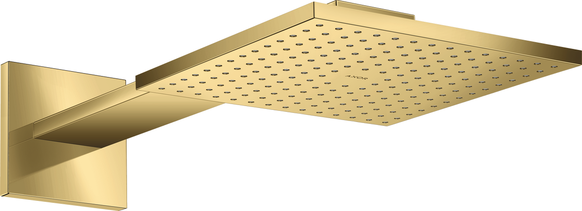 HANSGROHE Sprchová hlavice AXOR ShowerSolutions 250/250 1jet se sprchovým ramenem #35306990 - Polished Gold Optic