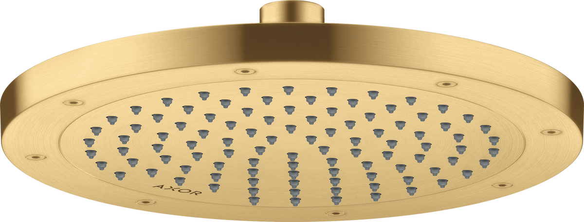 HANSGROHE Sprchová hlavice AXOR ShowerSolutions 245 1jet #35380250 - Brushed Gold Optic