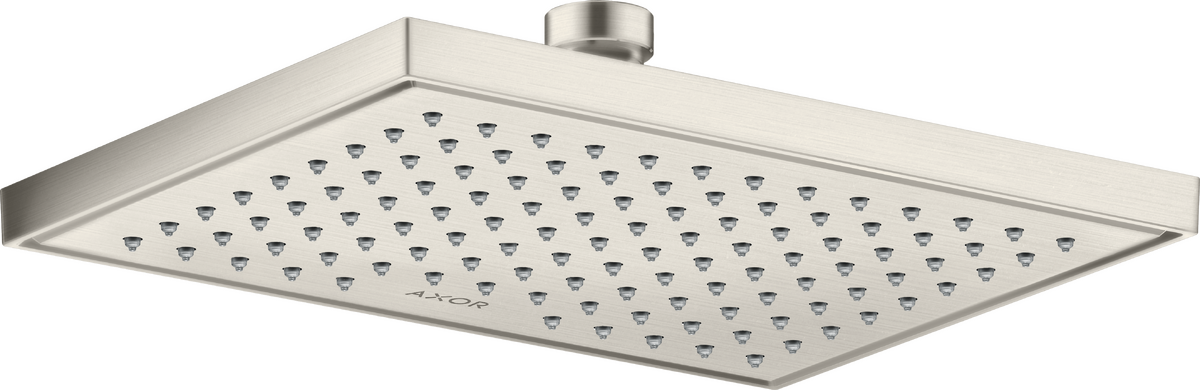 HANSGROHE Sprchová hlavice AXOR ShowerSolutions 245/185 1jet EcoSmart #35374800 - nerezová ocel Optic