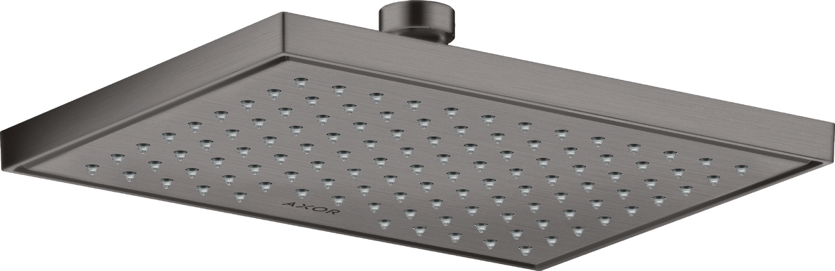 HANSGROHE AXOR ShowerSolutions Horní sprcha 245/185 1jet #35373340 - kartáčovaný černý chrom