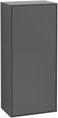 VILLEROY BOCH Boční skříňka Finion, 1 dveře, 418 x 936 x 270 mm, antracitový matný lak #F56000GK