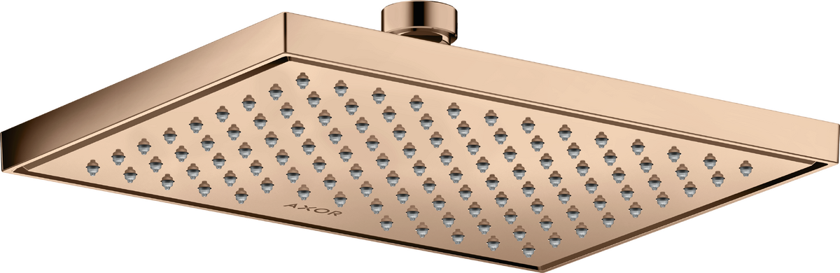 HANSGROHE Sprchová hlavice AXOR ShowerSolutions 245/185 1jet #35373300 - Polished Red Gold
