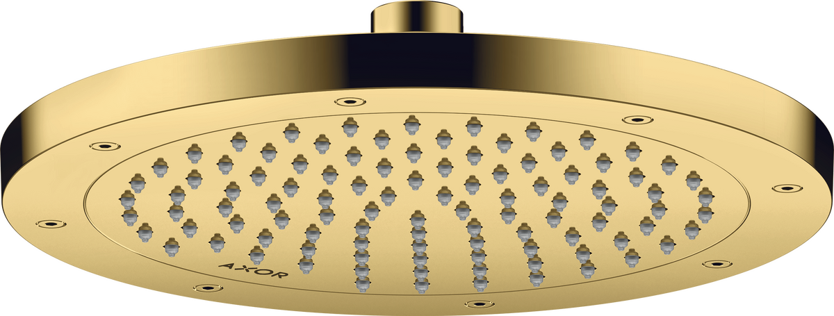 HANSGROHE Sprchová hlavice AXOR ShowerSolutions 245 1jet EcoSmart #35381990 - Polished Gold Optic