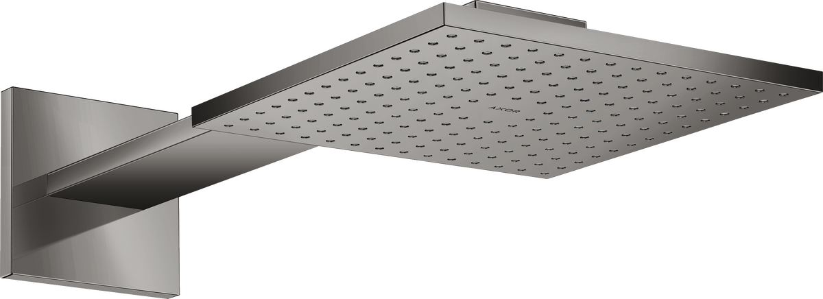 HANSGROHE AXOR ShowerSolutions horní sprcha 250/250 1jet se sprchovým ramenem #35306330 - Leštěný černý chrom