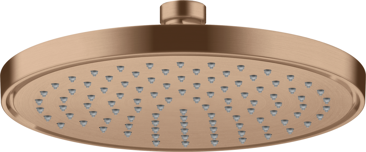 HANSGROHE Sprchová hlavice AXOR ShowerSolutions 220 1jet EcoSmart #35383310 - Brushed Red Gold