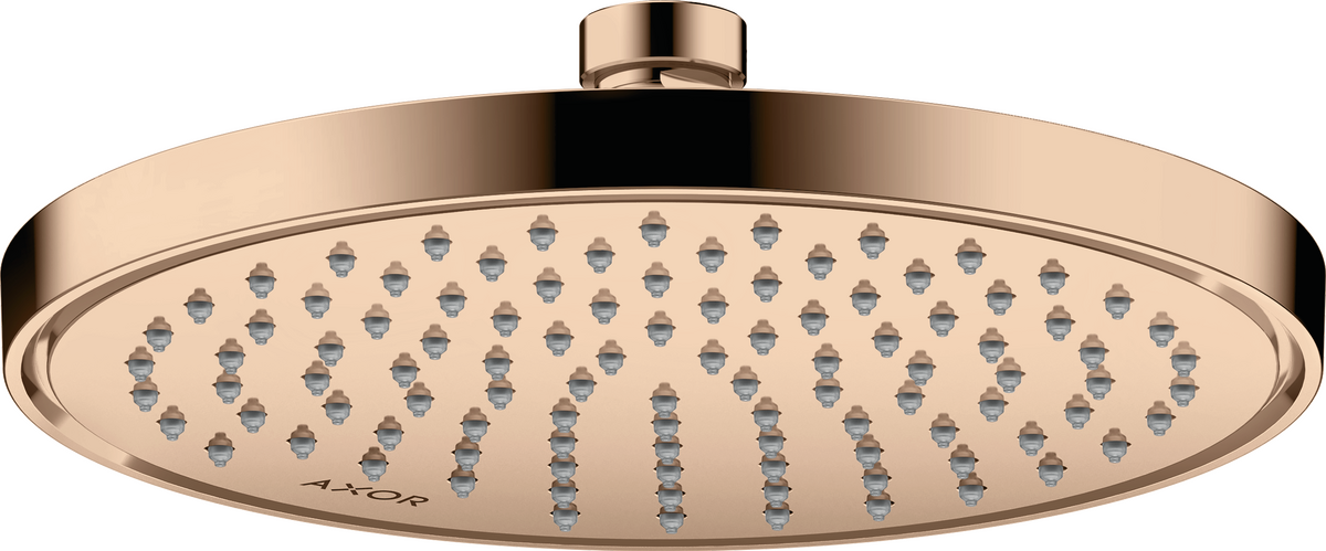 HANSGROHE Sprchová hlavice AXOR ShowerSolutions 220 1jet EcoSmart #35383300 - Polished Red Gold
