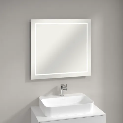 V&B Finion zrcadlo s LED osvětlením, 80x75x5cm #F6008000, obrázek 3