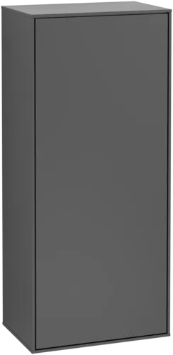 VILLEROY BOCH Boční skříňka Finion, 1 dveře, 418 x 936 x 270 mm, antracitový matný lak #F57000GK